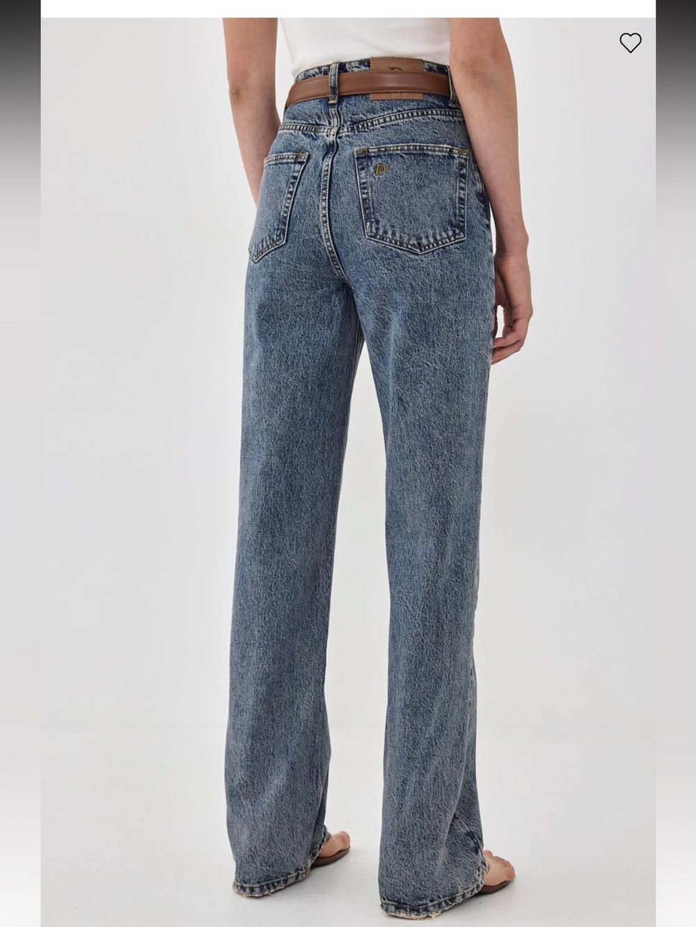 Dé Rococo No.8 High-Waisted Wide-Leg Denim - Picture 2 of 4